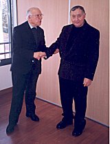 MONSIGNOR TORASSO, UN PRETE ITALIANO AL CONVEGNO NAZIONALE FRANCESE DEI RETTORI DEI SANTUARI- FERRARO Gianni