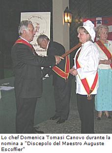 UNA DONNA CANAVESANA TRA I “DISCEPOLI DEL MAESTRO AUGUSTE ESCOFFIER”- di FERRARO Gianni