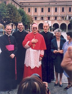 DA ROMANO CANAVESE A ROMA PER LA GRANDE FESTA AL NEO  SEGRETARIO DI STATO CARDINAL TARCISIO BERTONE – FERRARO Gianni