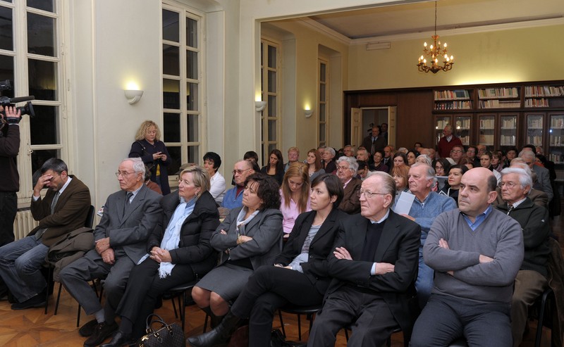 pubblico in Sala conferenze Fondazione Donat-Cattin  