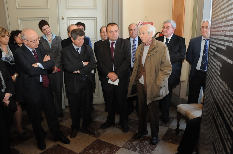 Inaugurazione mostra Auschwitz dopo Auschwitz di S. Remelli