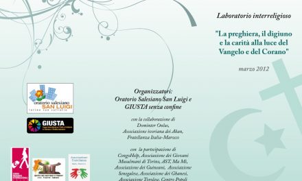 UN LABORATORIO INTERRELIGIOSO ALL’ORATORIO SAN LUIGI DI TORINO -OLDANO Gabriella