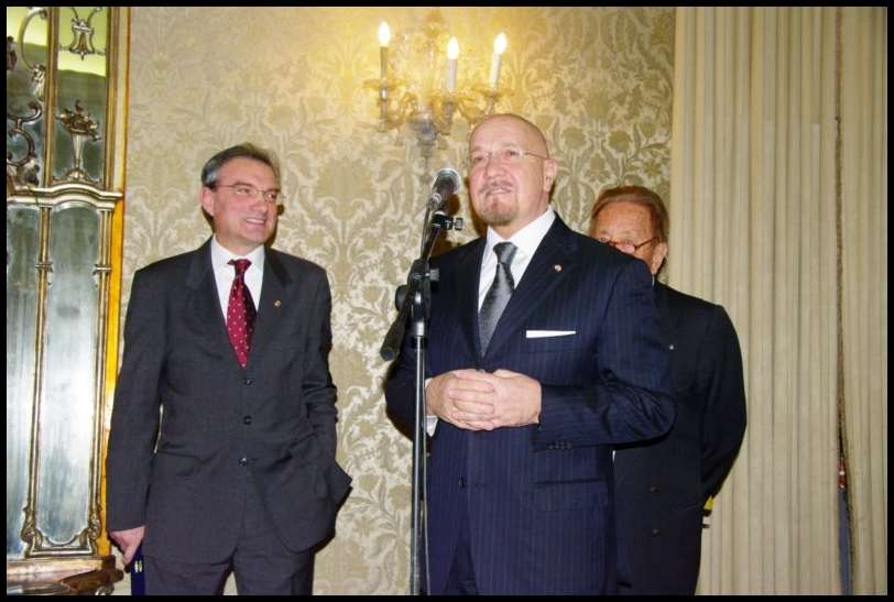 Un frammento della cerimonia