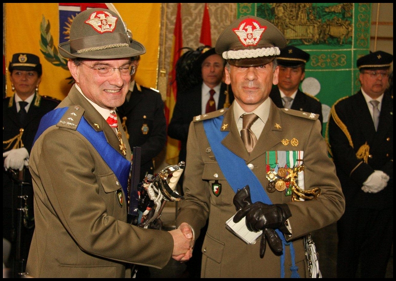 Il Generale di Divisione Camillo de Milato e il Generale di Brigata Antonio Pennino
