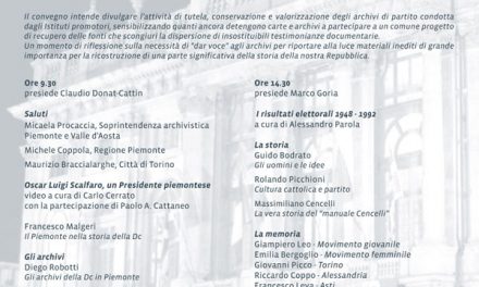 CONVEGNO NEL SEGNO DELLA POLITICA-OLDANO Gabriella