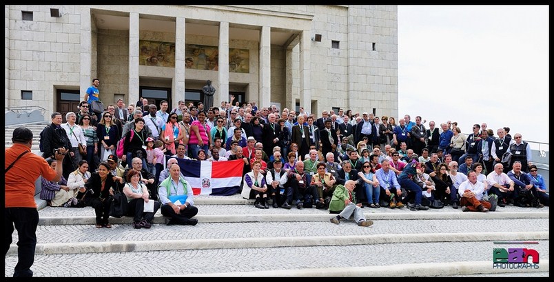 Il nutrito gruppo dei partecipanti