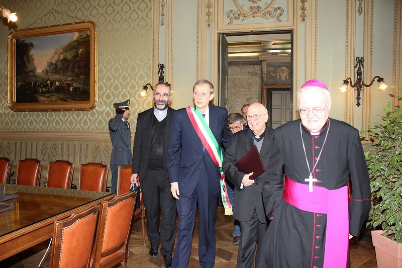 TORINO – PALAZZO CIVICO RICORDA IL  CARDINALE MARTINI  – 31.10.2012