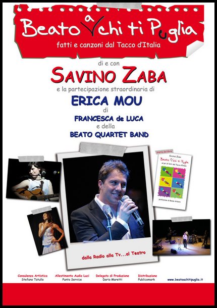 A TU PER TU CON SAVINO ZABA-LAMANUZZI Teresa