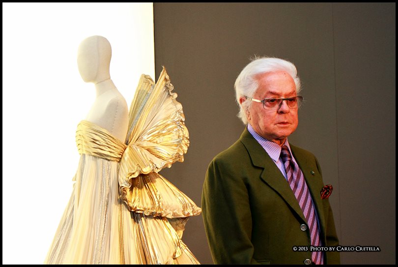 Lo stilista Roberto Capucci