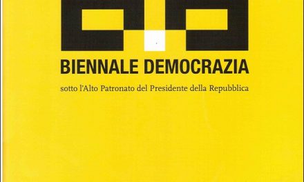 UN VIAGGIO ATTRAVERSO LA  BIENNALE DEMOCRAZIA  – ANGIULLI  Ilaria