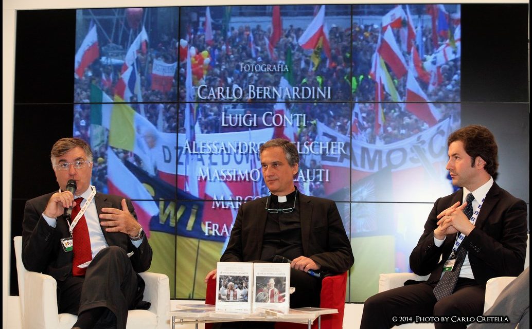 DARIO VIGANÒ E MASSIMO MILONE AL SALONE DEL LIBRO-CAPPELLI Laura