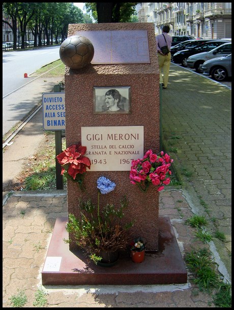 NEL RICORDO DI GIGI MERONI, LA “FARFALLA GRANATA”-LOVATO Marco