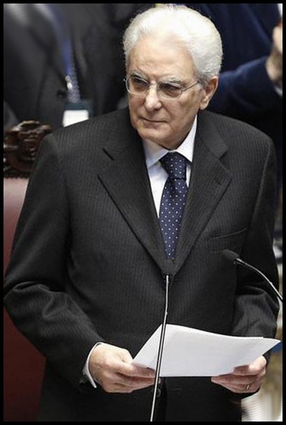 SERGIO MATTARELLA XII° PRESIDENTE DELLA REPUBBLICA-ALTAVISTA Scilla