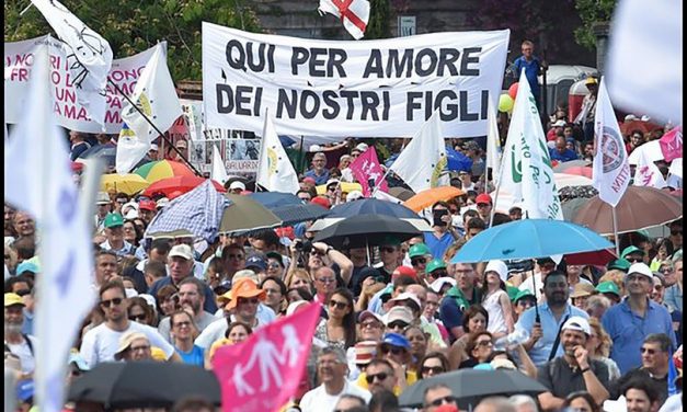 UN MILIONE IN PIAZZA, PORTATORI DI UNA DIFFERENTE ANTROPOLOGIA-Marina Scarrone