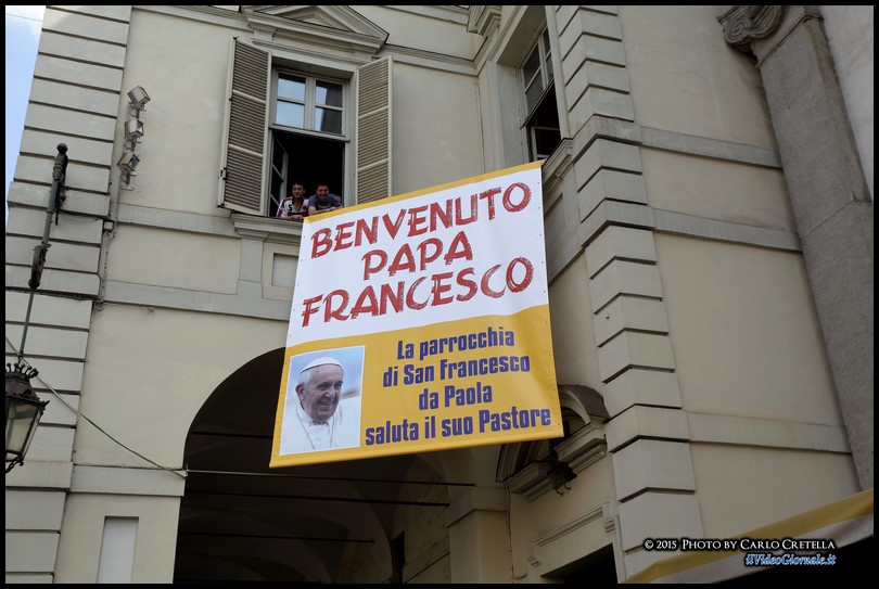 PAPA FRANCESCO IN VISITA A TORINO-Davide GHEZZO