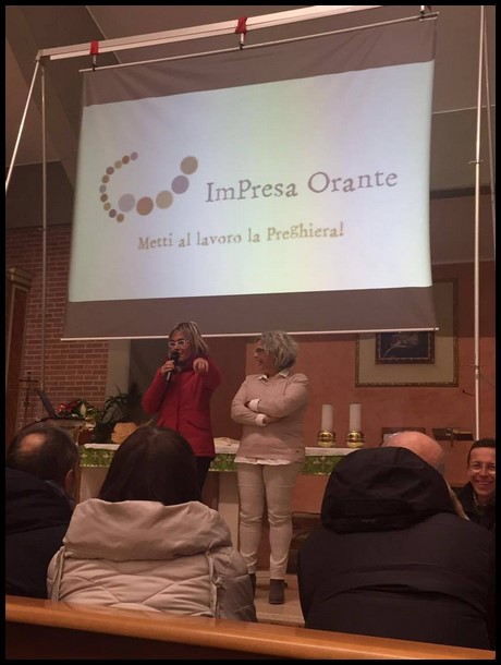 IMPRESA ORANTE OVVERO PREGHIAMO INSIEME – Samantha MARCELLI