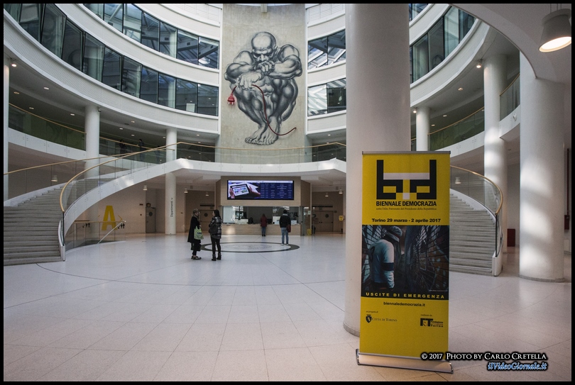 “BIENNALE DEMOCRAZIA” DAL 29 MARZO AL 2 APRILE 2017 – Sarah CERABONA