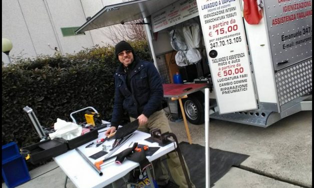 EMANUELE ROMEO E LA  SUA OFFICINA  MOBILE – Viviana VICARIO