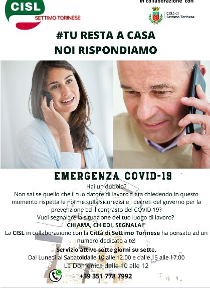 CISL Settimo – Antonino CALANDRA